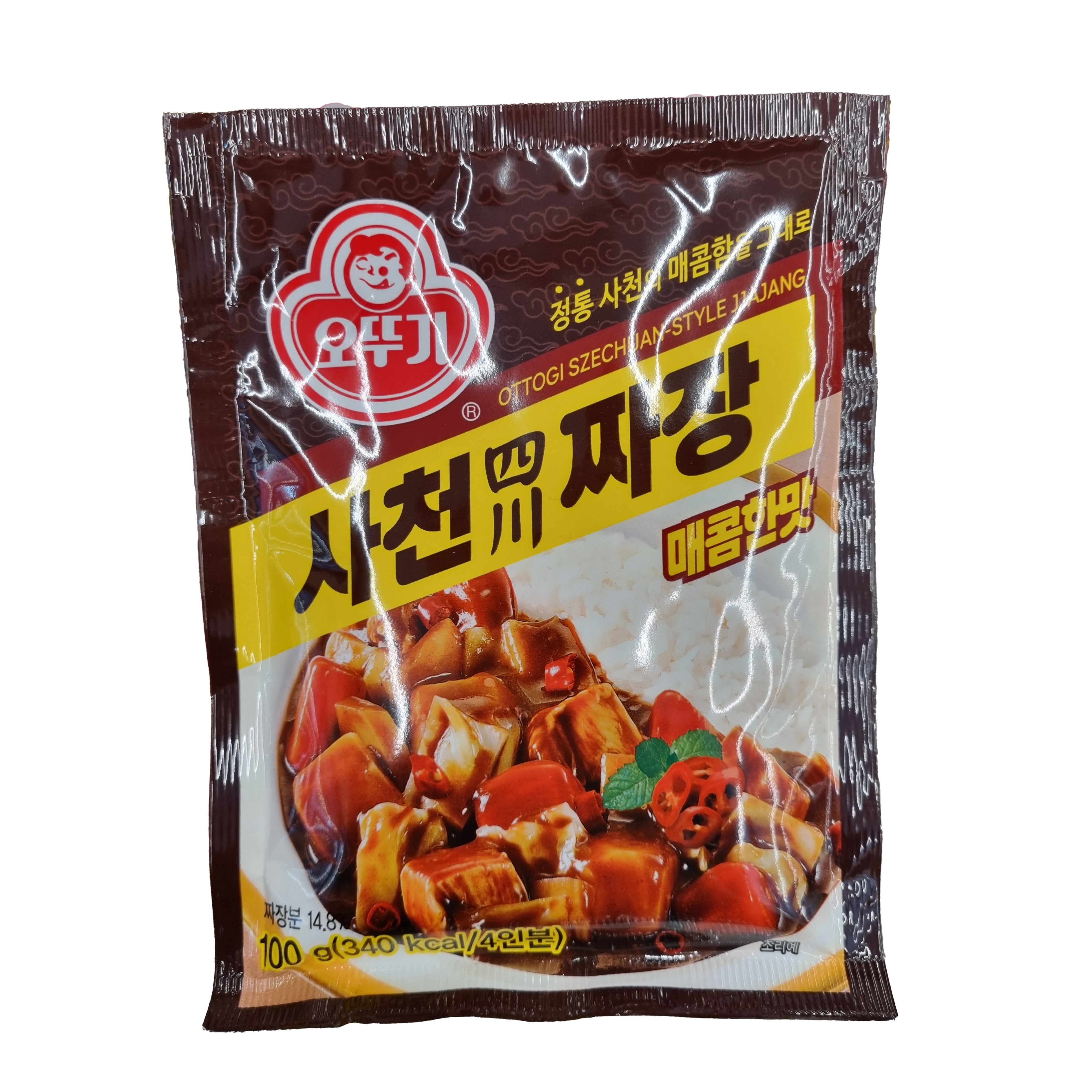 OTTOGI Hot&spicy black bean sauce Powder 사천짜장 파우더 100g